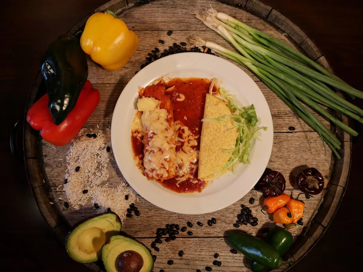 Combo 2. One Burrito and One Taco