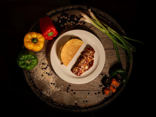 Combo 3. One Enchilada and One Taco