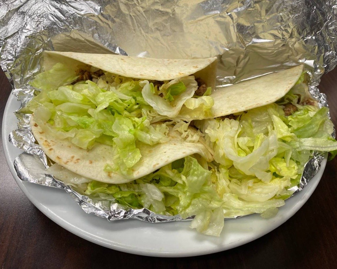 3 Soft Tacos