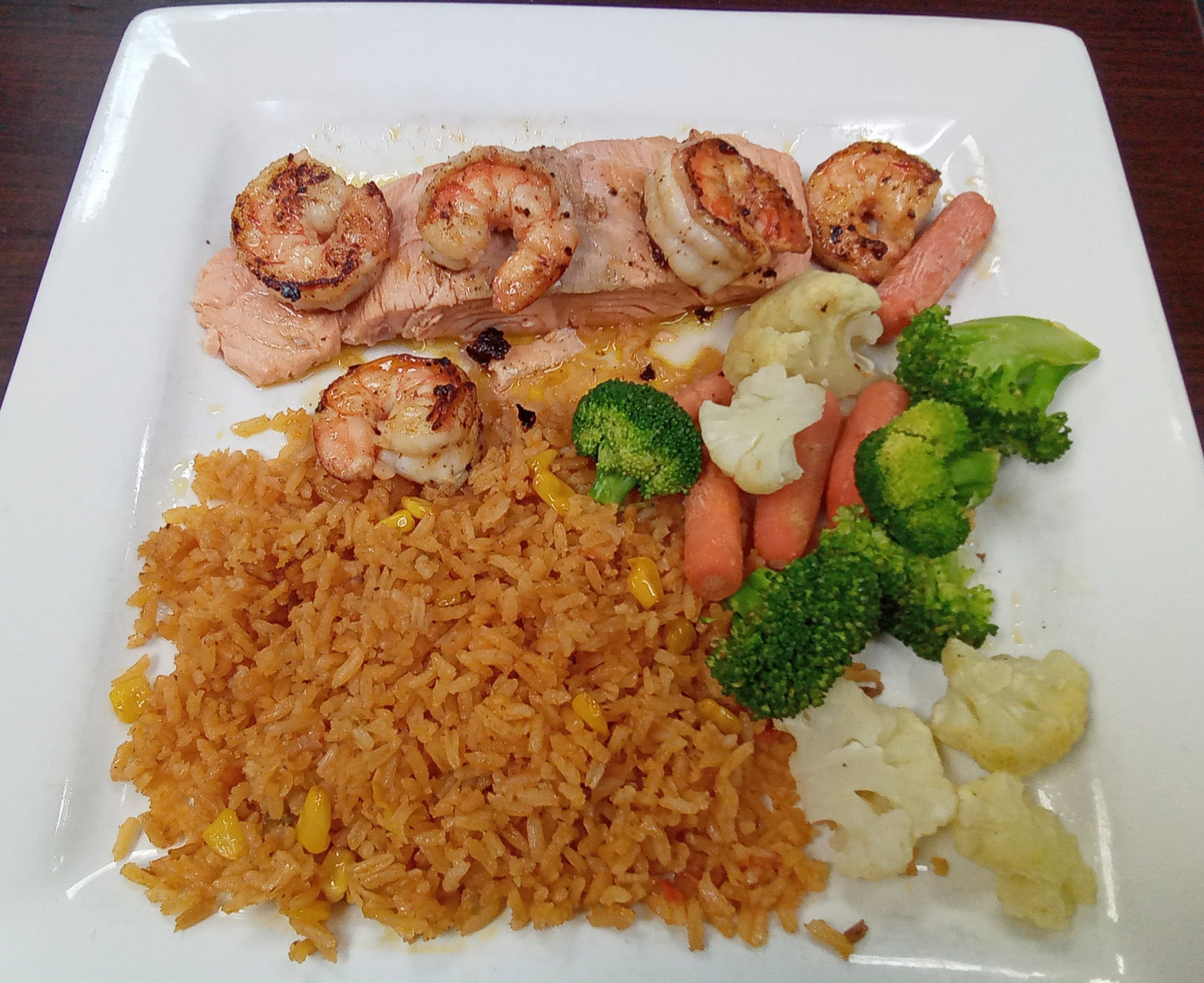 Salmon & Shrimp