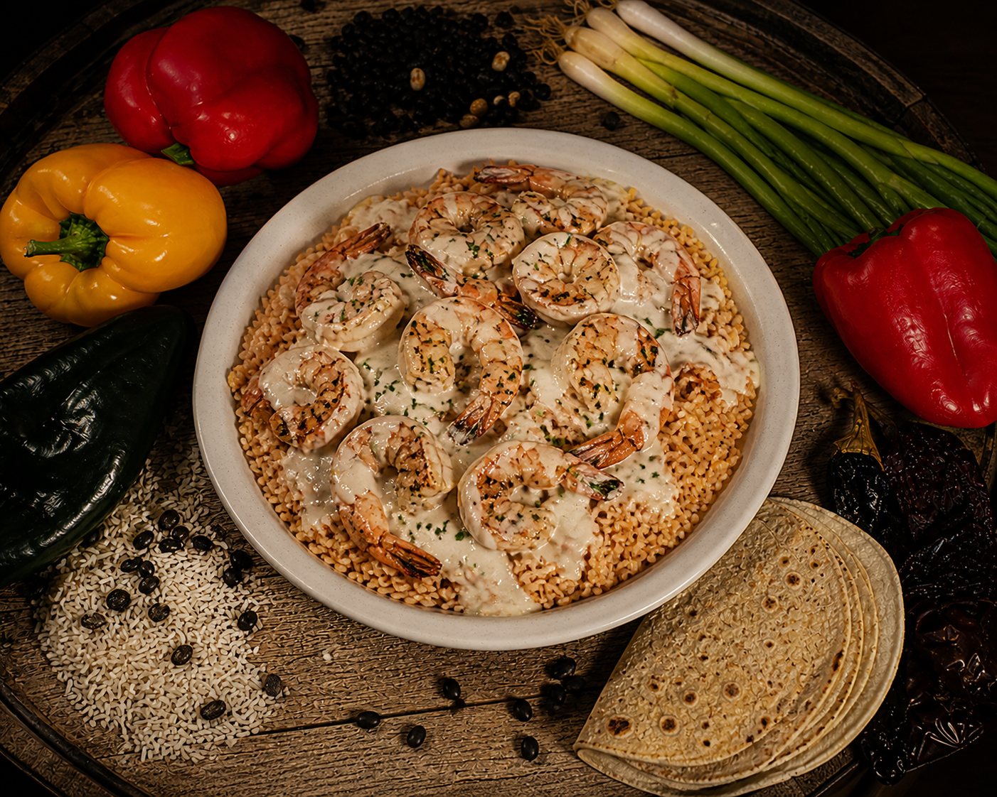 Arroz con Camarones